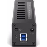 InLine 35395B interface hub USB 3.2 Gen 1 (3.1 Gen 1) Type-A 5000 Mbit/s Zwart