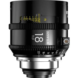 Dzofilm Vespid Prime2 18mm (PL, Black, Carton, Imperial) (PL), Objectief, Zwart