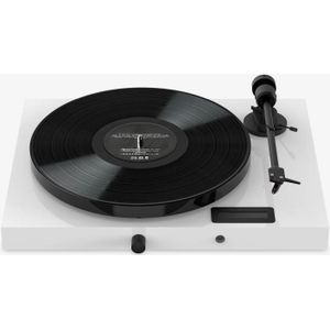 Pro-Ject Jukebox E1 OM5e Platenspeler Ingebouwde Versterker 2x25w - Wit, Platenspeler, Wit