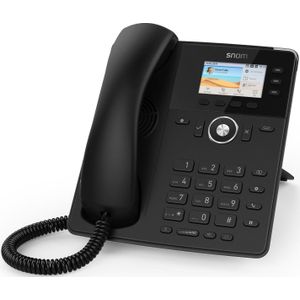 Snom D717, Telefoon, Zwart