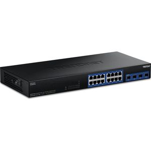 Trendnet - TEG-S50204 - Switch - Geavanceerd - SFP+-poorten - Tot 10 Gbps