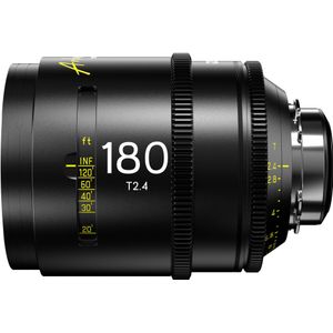 Dzofilm Arles 180mm T2.4 FF/VV Prime Cine objectief voor PL (metrisch) (PL, Volledig formaat), Objectief