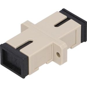 Extralink ADAPTER SC/PC SC/UPC MM SIMPLEX GREY - Adapter (Netwerkkoppeling), Netwerk accessoires