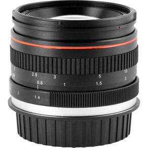 Westcott 50mm f/1.4 lenskit voor optische spot (Canon EF), Objectief, Zwart
