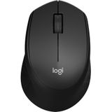 Logitech M330 Stil Plus (Draadloze), Muis, Zwart