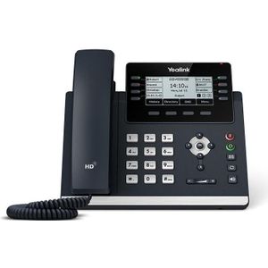 Yealink SIP-T43U IP telefoon Grijs 12 regels LCD Wifi
