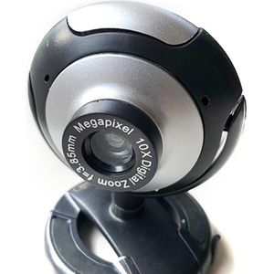 Generic ZM-020 (1 Mpx), Webcam, Zwart, Grijs