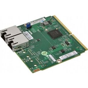 Supermicro - AOC-MGP-I2M - Netwerkkaart - Groen - Dubbele RJ45-poorten, 10/100/1000 Mbit/s