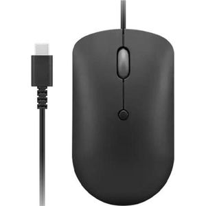 Lenovo GY51D20875 muis Kantoor Ambidextrous USB Type-C Optisch 2400 DPI