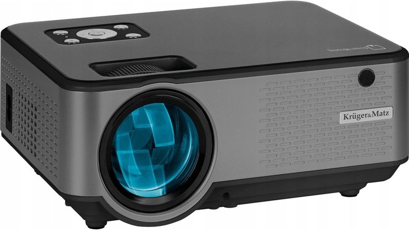 Krüger&Matz - V-LED60 - Beamer - Grijs - LED - Full HD