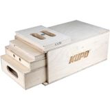 Kupo Apple Box Nest Kit, Accessoires voor studio-apparatuur, Bruin