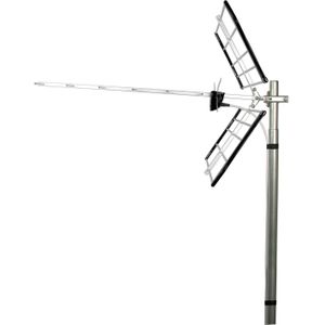 Televes Antenne FSA412LTE2 UHF antenne 13 dB K 21-48 13 (Yagi antenne, 13 dB, VHF / MW / LW), SAT Spiegels + SAT Antennes, Zwart
