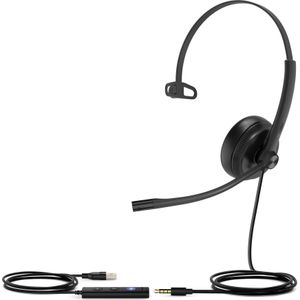 Yealink - UH34 SE Mono - Hoofdtelefoon - Bedraad - USB-A - Zwart