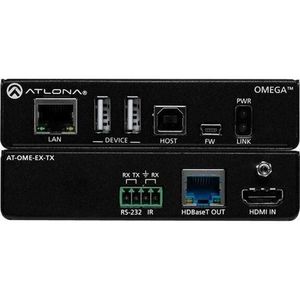 Atlona 4K/60 UHD HDMI/USB 2.0 HDBT TX, IR/RS232/LAN, Schakeldoos