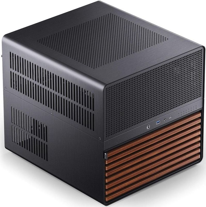 Jonsbo N5 - Case - Zwart - Minitower - Micro-ATX