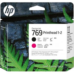 HP, Inkt, 769 Zwart/Magenta 1-2 DesignJet printkop (M, B)