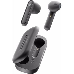 Cellularline Ploos - Echt Draadloze Oortjes (Draadloze), Koptelefoon, Zwart