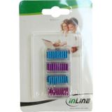 InLine - RAM-koeler - Koelribben - Blauw, Paars - 8 Stuks, 22 x 8 x 5 mm