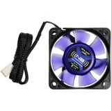 Noiseblocker - BlackSilent XR1 - Ventilator - Zwart - 60 mm - 1 stuk