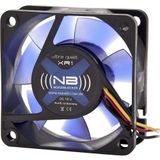 Noiseblocker - BlackSilent XR1 - Ventilator - Zwart - 60 mm - 1 stuk