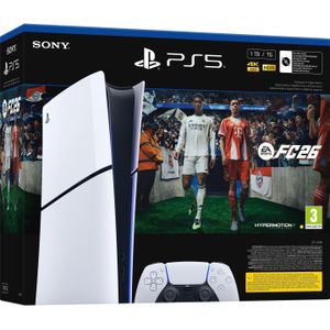 Sony PlayStation5 Digital Edition – EA Sports FC 26, Spelcomputer, Wit, Zwart