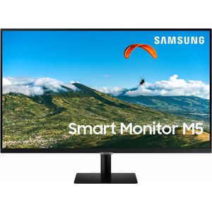 Samsung Smart Monitor M5 S27AM504NU (1920 x 1080 Pixel, 27""), Monitor, Zwart
