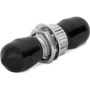 Triton RAB-FO-X75-A1 - Uitbreidbaar 19-opto patchpaneel 1U, voor 24x ST, RAL9005, zwart, Accessoires voor serverkasten, Zwart