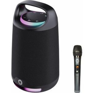 Manta SPK330B Otus (10 h, Elektrische stroom), Bluetooth luidspreker, Zwart