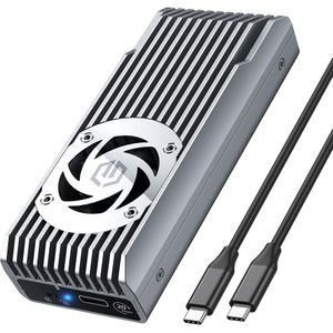 Graugear - G-M206-20G-F - Harddisk Behuizing - Grijs - M.2 SSD Behuizing met USB-C