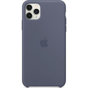 Apple Siliconen hoesje (iPhone 11 Pro Max), Smartphonehoes, Blauw