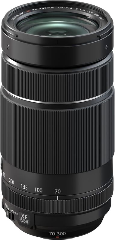 Fujifilm FUJINON XF 70-300mm F4-5.6 R LM OIS WR (Fujifilm Fujinon XF, APS-C / DX), Objectief, Zwart