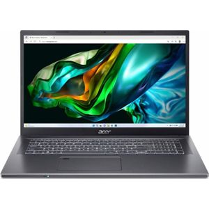 Acer Aspire 5 (A517-58GM-55B7) 17,3"" Full HD IPS, Intel i5-1335U, 16 GB RAM, 512 GB SSD, Geforce RTX 2 (17.30"", Intel Core i5-1335U, 16 GB, 512 GB, NL), Notebook, Grijs