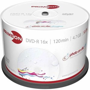 Primeon DVD-R 50 spindel (50 x), Optische gegevensdrager