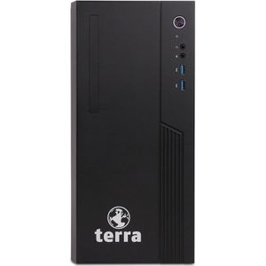 Wortmann TERRA PC-BUSINESS BUSINESS 4000 - Komplettsystem - Core i3 4,3 GHz - RAM: 8 GB DDR4 - HDD: 500 GB... (500 GB, 8 GB, Intel Core i3-12100, UHD Graphics 730), PC, Zwart