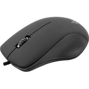 Sbox M-958B zwart (Bedraad), Muis, Zwart