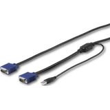 StarTech .com 15ft / 4.6m USB KVM Kabel voor Rackmount Consoles, KVM schakelaar kabel
