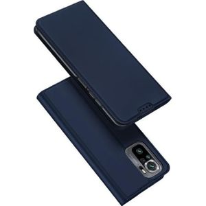 Dux Ducis Skin Pro Serie Boekomslag (Xiaomi Redmi Note 10 4G, Xiaomi Redmi Note 10S), Smartphonehoes, Blauw