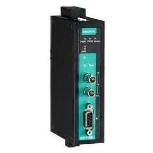 Moxa ICF-1180I-M-ST - PROFIBUS-naar-vezelomvormer, multimode, ST-connector, bedrijfstemperatuur van 0, Data converter