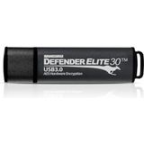 Kanguru - Defender Elite30 - 128 GB - Hardware Encrypted USB-Stick - Zwart