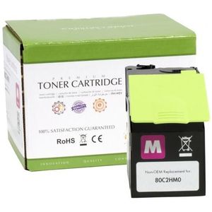 Control, Toner, Nieuwe statische Lexmark 802HM (80C2HM0), purpurinÄ- kasetÄ-