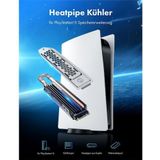 GRAUGEAR HeatPipe Koeler - M.2 NVMe SSD - Voor PS5 - Koper