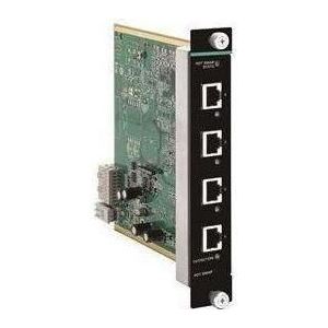 Moxa IM-G7000A-4GTX - Gigabit Ethernet interfacemodule met 4 101001000BaseT(X) poorten, -10 tot 60C ope (4 ports), Netwerkschakelaar