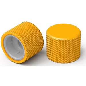 Glorious PC Gaming Race GMMK Pro - Draaiknop - Geel - Muis en Toetsenbord Accessoires