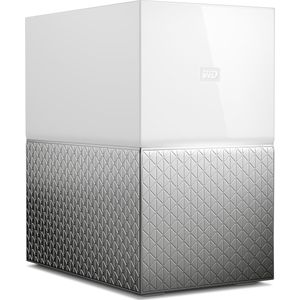 WD My Cloud Home Duo (2 x 4 TB, WD Rood), Netwerkopslag, Wit