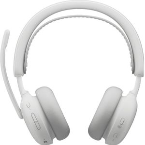 Logitech 981-001520, Kabellos, Weiss (Draadloze, USB-C), Kantoorheadset, Wit