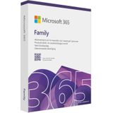 Microsoft 365 Familie - Abonnement - Voor iOS Android Windows Mac OS - 1 Jaar - Tot 6 Gebruikers
