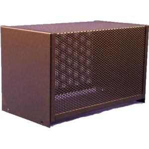 Hammond Deksel van de behuizing (Huisvesting), Elektronica benodigdheden + Behuizing, Zwart