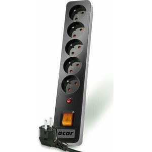 Acar X5 Zwart 5 stopcontact(en), UPS accessoires