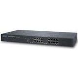 PLANET - GSW1601 - Ethernet Switch - 16 Poorten - 10/100/1000Mbps