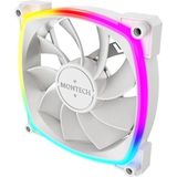 Montech - RX120 PWM ARGB Ventilator - 120mm - Wit - Rubberen Trillingsdempers